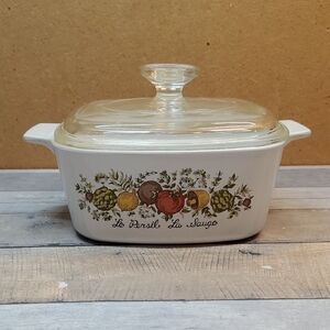 Corning Ware Spice Of Life 1.5 Quart Casserole Dish with Lid